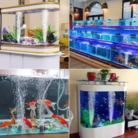 Taffware Aerator Aquarium USB Single Pump - Suplai Oksigen untuk Ikan Hias, Hemat Energi IH Hitam