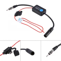 Car Antenna Signal Amplifier Universal 12V FM Signal Amplifier Booster wifi antenna