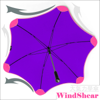 《-WindShear-》大氣力學傘 /晴雨傘直立傘長傘無敵傘抗風傘防風傘洋傘高爾夫球傘大傘+3