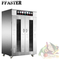Large Commercial 50Layers Food Dehydrator Stainless Steel Dried Fruit Machine Fruit Vegetable Food Dryer 220v