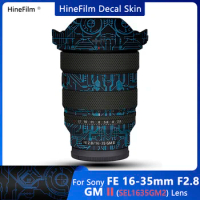 for Sony 1635GM II Lens Decal Skin SEL1635GM2 Anti Scratch Wrap Cover for Sony FE 16-35mm F2.8 GM II Lens Sticker Film