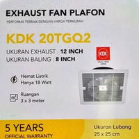 KDK CEILLING EXHAUST FAN 8" 20TGQ