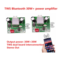 BT12 Bluetooth 30W amplifier TWS speaker module audio receiver Bluetooth amplifier dual board stereo