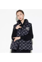 MLB DIA MONOGRAM DOWN VEST NEW YORK YANKEES
