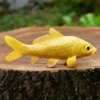 錦魚花脊魚鯉魚鱸魚仿真動物模型海洋動物生物兒童玩具魚缸擺件