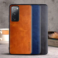 Case for Samsung Galaxy S20 FE Ultra Plus coque Luxury Vintage PU leather Skin funda cover for samsung galaxy s20 fe case capa