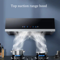High Suction Power Exhaust Hood Cookers and Hoods Range Kitchen Built-in Smart Household Appliances Waving Somatosensory Control