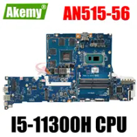 GH52T LA-L051P Mainboard For Acer Nitro 5 AN515-56 Laptop Motherboard CPU:I5-11300H GPU:N18P-G61-A-A1 4G NBQBZ1101 Test OK