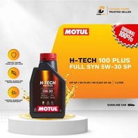 MOTUL Oli Mobil H-Tech 100 Plus Full Synthetic SAE 5W-30 API SP ILSAC GF-6A 1L