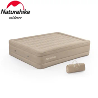 Naturehike-Outdoor Inflatable Mattress, Camping Tent, Thick Double Air Cushion, Moisture-proof Cushion, 46cm