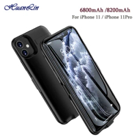 New Battery Charger Cover For iPhone 11 / iPhone 11Pro 6800 mAh Portable Power Bank For iPhone 11Pro Max 8200mah