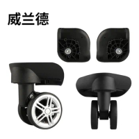 Luggage Replacement Wheels, Repair Set Password Wheel Trolley Repair Parts for 360 Spinner Luggage for Wheels Luggage Casters