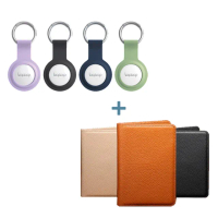 【LOOPLOOP】Tag物品尋找器/防丟追蹤器+防丟失護照包組(支援 Apple Find my)