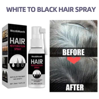 Для Волос Grey Hair Treatment Serum Anti Hair Loss Hair Growth Spray Anti Nourishing White Repair Turning Black Spray Essence