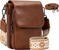 Crossbody Bags for Women Small Crossbody Handbags Leather Phone Bag Wallet Purses With 2 Adjustable