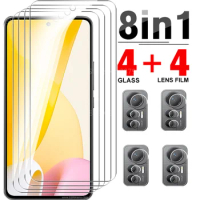 8in1 Camera Film Protective Glass mi12lite Tempered Screen Protector For Xiaomi 12 Lite mi 12 Lite mi12 light Glass Cover Films
