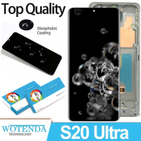 Dynamic AMOLED Display For Samsung S20 Ultra LCD Touch Screen For S20 Ultra 5G Digitizer Assembly G988F G988B DS