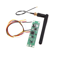 2.4G ISM DMX 512 Wireless Controller PCB Module 2 in 1 Transmitter Receiver For Stage Light Built-in Wireless DIY 485EE