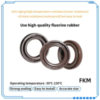 FKM High Quality Pressure Resistant Oil Seal, High Temperature Resistant 22 * 35 * 6mm BAFSL1F Hydraulic Pump Seal