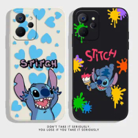 Anime Lilo &amp; Stitch Phone Case For OPPO Realme 11 10 9 8 8I 7 PRO GT NEO 2 NARZO 50 50A 60X 5G Silicone Case Funda Shell Capa