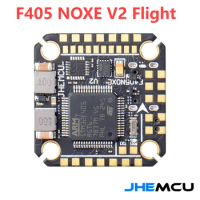 JHEMCU F405 NOXE V2 Flight Controller Baro OSD 16MB BlackBox 5V 10V Dual BEC 20X20mm 3-6S LIPO for FPV Freestyle Drone DIY Parts