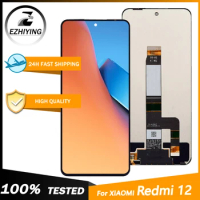 6.79'' For Xiaomi Redmi 12 LCD 23053RN02A 23053RN02Y Display Touch Screen Panel Digitizer For Redmi 12 Display NO Frame