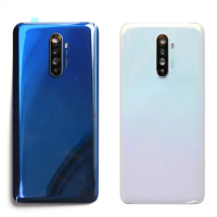 NEW Back Cover For OPPO Realme X2 Pro Battery Cover Back Glass Panel Rear Housing Door Case+Camera Lens Replacement