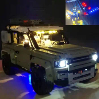 LED for LEGO Technic Land Rover Defender 42110 Bricks USB Lights Kit With Battery Box-（Not include Lego Bricks)