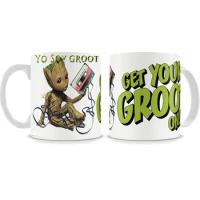 I Am Groot Get Your Groot on Mug Baby Groot Mug 11oz Ceramic Office Coffee Mug Gift Milk Cup