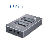 Acasis M.2 External Hard Drive NVME Dual Bay Enclosure Clone Docking Station M.2 To Type C USB 3.1 S