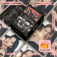 55pcs TWICE《CELEBRATE》Black LOMO Set With FREE GIFT Collection Kpop Nayeon Jihyo Tzuyu Sana Momo Min