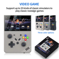 R43 Pro Retro Handheld Video Game Console 20000+ Games 4.3 Inch 4K HD Screen Portable Video Game Player for PS1 PSP Kids Gift