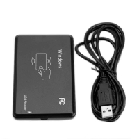 Kesambungan RFID USB, Tanpa Sentuhan, untuk Pembaca Kad ID Pintar, 125Khz, Serasi dengan EM4100