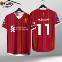 [FREE CUSTOMIZATION] Liverpool Home and Away Football Shirt Champion Edition 24-25#AA0121 Cheer Grad