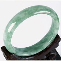 Gelang Batu Giok Asli Burma Myanmar Natural Jadeite Jade Original