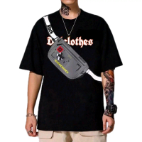 Koas waistbag Pocket Tshirt Unisex Pria wanita Dulclothes x - Baju Kantong 3D - Kaos Tas Selempang H