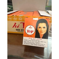 Hitop semir rambut natural black 15 ml Hitam,15Ml