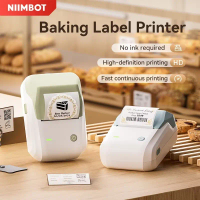 NIIMBOT B1 Mesin label stiker berperekat printer termal portabel mesin label printer saku Bluetooth 