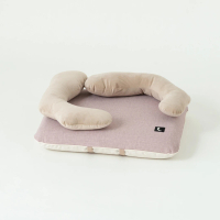 Surro 寵物床褥 灰粉紅