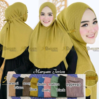 COD hijab bergo non pet maryam jerion by arrizfa Kerudung Wanita Instan Muslim Dewasa Khimar Simple