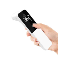 Medical precision electronic children's and adults' household forehead and ear thermometer guns