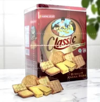 Khong Guan Classic 600gr Assorted Biscuits Biskuit Aneka Rasa Biscuit Kaleng Merah Kotak Box Khonggu