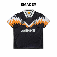 Mã sản phẩm: [SMAKER] Áo bóng đá màu đen, chất liệu lưới 100%, số 88 — áo câu lạc bộ bóng đá màu đen