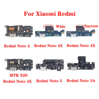 For Xiaomi Redmi Note 4X Pro Global Note 5 5A USB Charging Charger Flex Cable Port Board with Microphone Module Parts