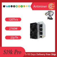 New Antminer S19k pro 120T S19/S21Hyd/S19PRO /E9 Bitcoin Mining Machine Free to Ship