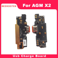BEEKOOTEK New Original AGM X2 USB Plug Charge Board USB Charger Plug Board Module For MANN X2 Smartphone