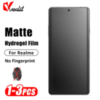 1-3Pcs Full Curved Matte Hydrogel Film For Realme 12 Pro Plus Screen Protector for Realme GT2 GT3 GT5 Pro GT Neo 5 SE Soft Film