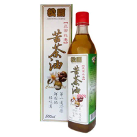 【松鼎】正宗北港100%苦茶油(盒裝)2瓶(500ml/瓶)