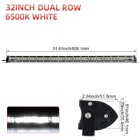 HL 7inch 20inch 32inch LED Work Light Bar Slim 60W 180W 300W Flood Spot Combo Driving Lifghts 4x4 Of