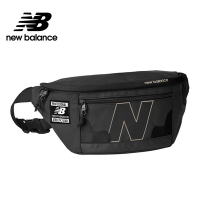 [New Balance]品牌多層腰包/側背包_中性_黑色_LAB21014BKK